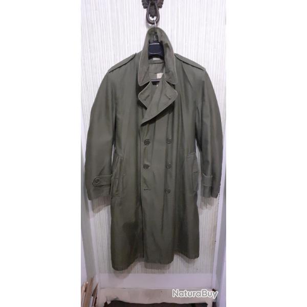 Imperm�able  Trench Coat  USA vert avec sa  doublure amovible t: medium short