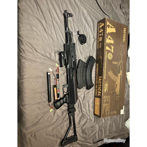 Replique AK-47 tactical JG0515MG Jing Gong AEG