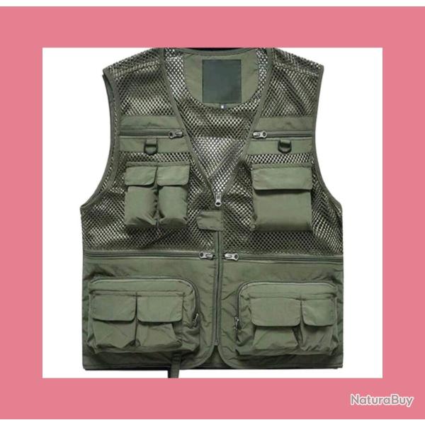 Gilet de p�che XXL ( envoi gratuit )