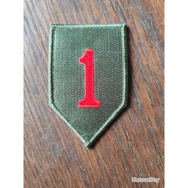 INSIGNE TISSU  "1ERE DIUS"