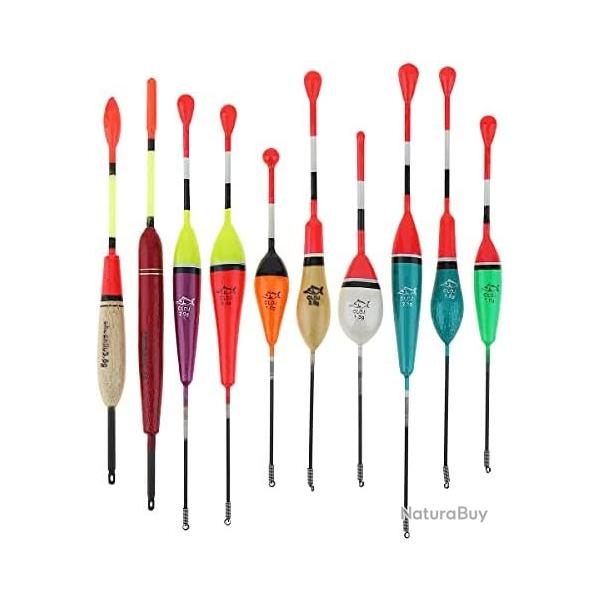 Flotteurs de p�che � la truite, flotteurs de p�che � la truite, flotteurs de p�che en bois, flotteur