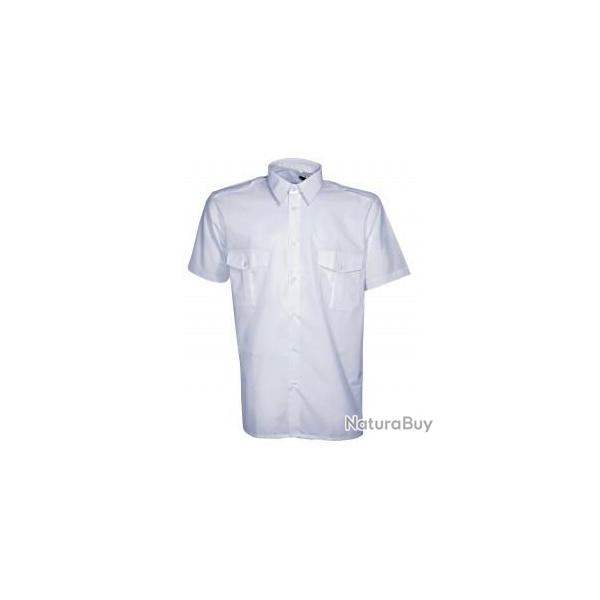 Chemisette pilote 2XL BLAN