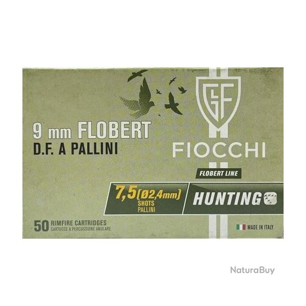 Munitions FIOCCHI cal.9mm flobert n�7,5 par 100