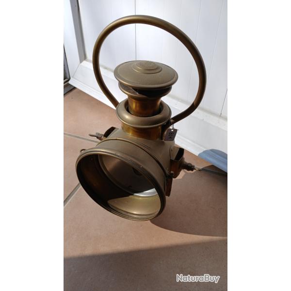Lanterne cuivre  ptrole
