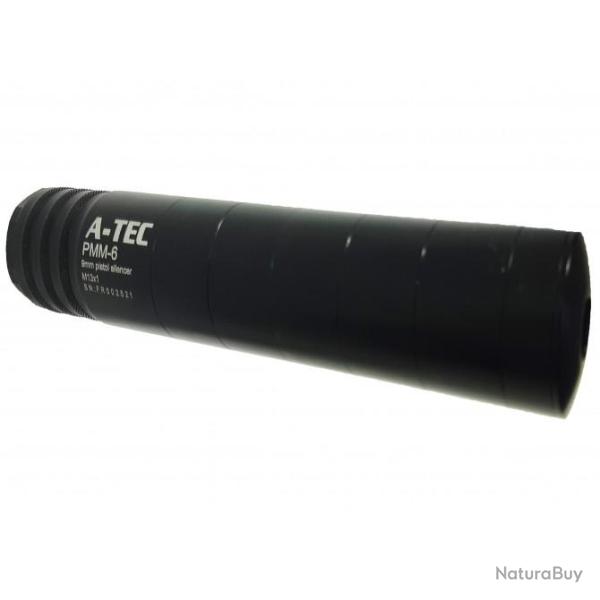 A-TEC Mod�rateur PMM-6 cal. 9mm - M13,5x1 LH- Semi auto Soft