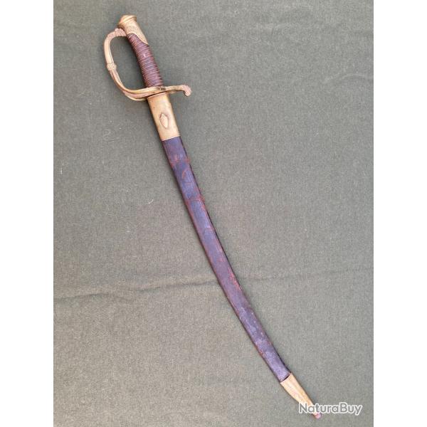 SABRE d'OFFICIER Mle 1821 de la Garde Nationale