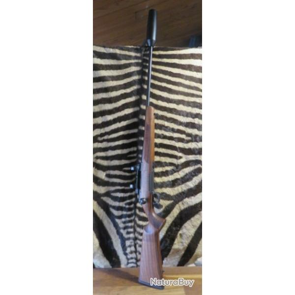 Carabine STEEL ACTION  Bois cal.300wm canon 61 cm + montage + silencieux