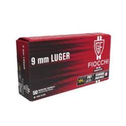 Cartouches Fiocchi 9X19 FMJ 124gr