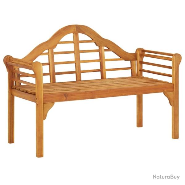 Banc de jardin 125 cm Bois d'acacia solide alsavelo