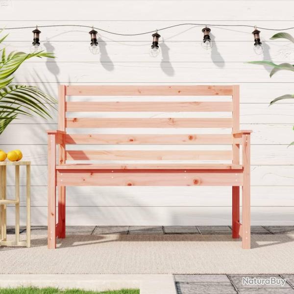 Banc de jardin 109x48x91,5 cm bois massif de douglas alsavelo
