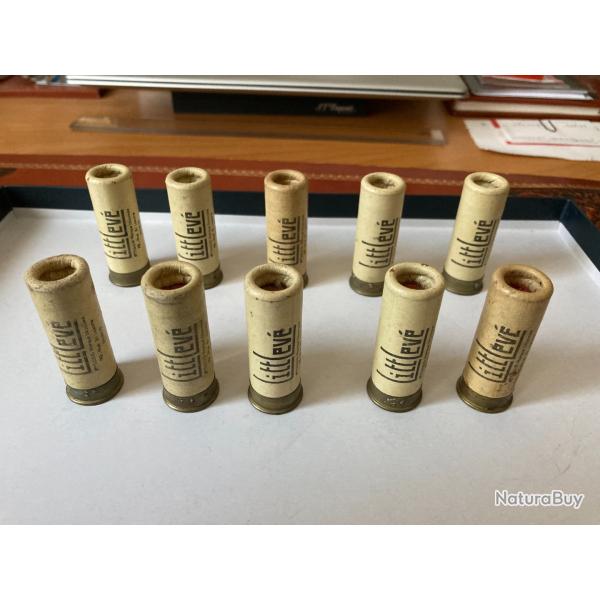 Vends lot de 10 cartouches de collection Littlev� calibre 16