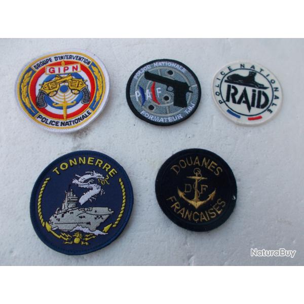 lot divers patchs militaires  tissus ,�tat neufs
