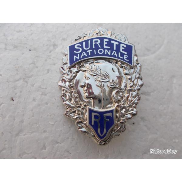 insigne de  la suret� nationale, �tat neuf