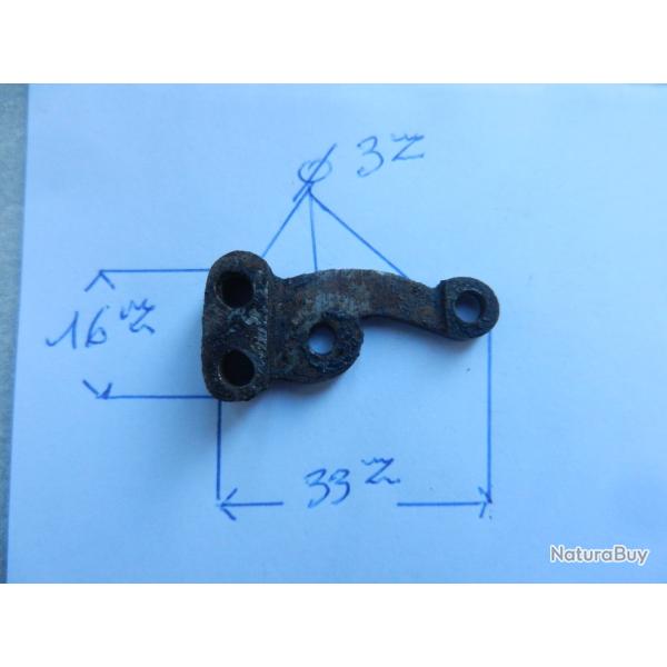 pice dtache noix pour fusil ancien