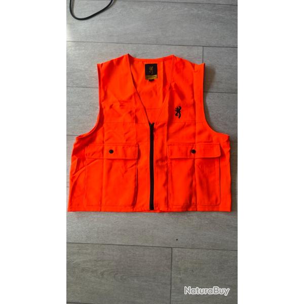 Gilet de S�curit� Browning Xtrem Tracker One - Haute Visibilit� et Protection