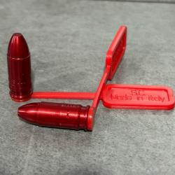 T&eacute;moin de chambre vide Calibre 9 mm Para en alu (Vendu &agrave; l'unit&eacute;)