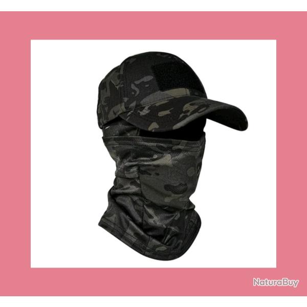 Ensemble Cagoule/Casquette Camouflage ( envoi gratuit )