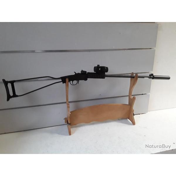 Carabine pliante Chiappa LITTLE BADGER cal.22lr synth�tique noir + point rouge + silencieux