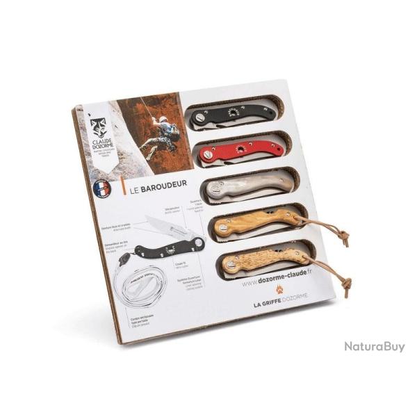 LOT 5 LAGUIOLE DOZORME BAROUDEUR 2 ASSORTIS + PRESENTOIR