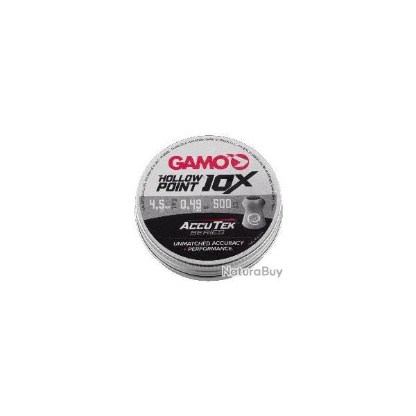 500 GAMO Plomb Hollow Point Accutek cal. 4.5 mm