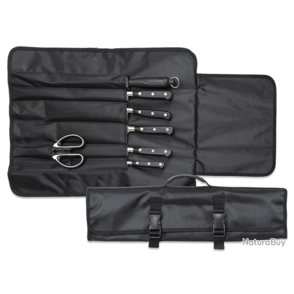 Albainox 34967 - Trousse pour 6 couteaux et pince. Malette vide