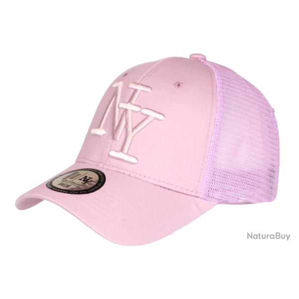 Casquette NY Filet Violette Pastel Trucker Baseball Classe Gybz Taille unique Violet