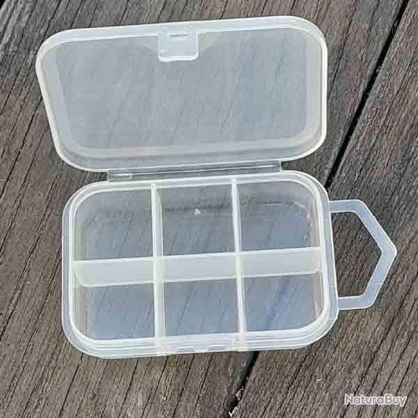 Bo�te 6 Cases Plastilys 9.1x6.6x2.2cm