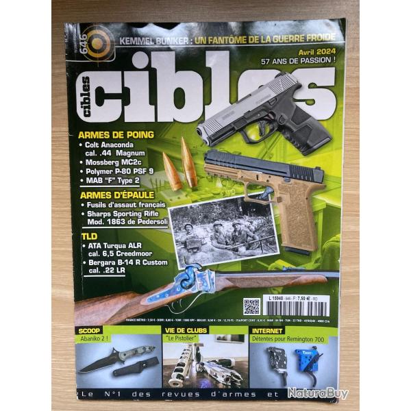 Revue magazine Cible numro 646 avril 2024