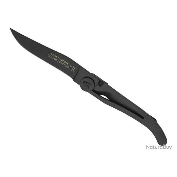 LAGUIOLE DOZORME LINER LOCK 11CM TOUT INOX NOIR
