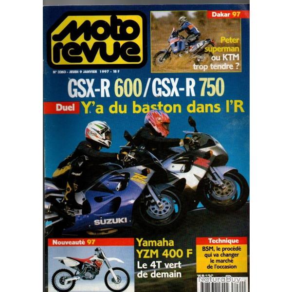 moto revue 1997 , lot de 3 3265, 3263, 3267