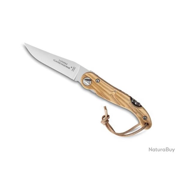 LAGUIOLE DOZORME BAROUDEUR 2P OLIVIER 12CM INOX