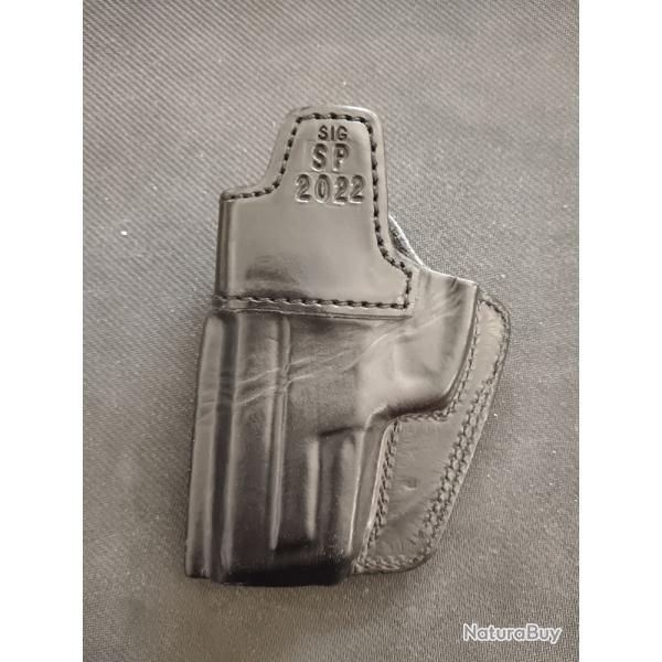 HOLSTER INSIDE JMC P2022 (SIG PRO) CUIR NOIR