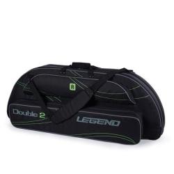 Housse compound Legend Archery souple DoubleTwo Black/Green