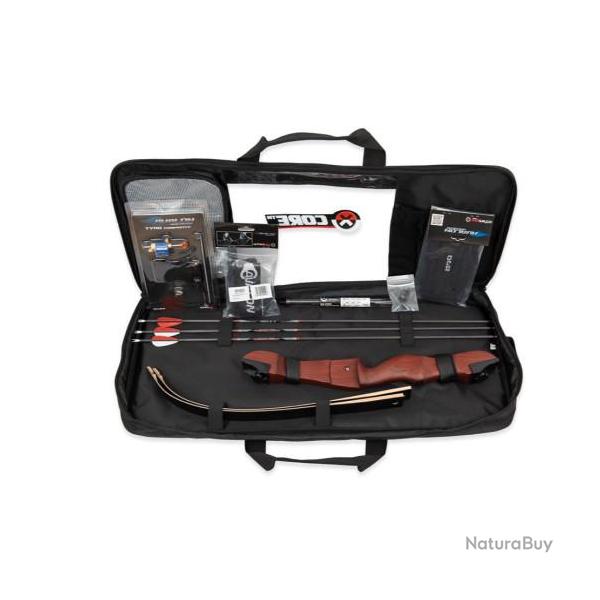 Pack arc recurve Core Hit Bois LH 66" 24 lbs