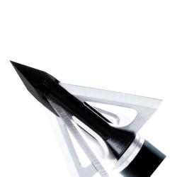 Lot de 4 pointes de chasse &agrave; lame fixe Slick Trick Standard 100 gr 1"