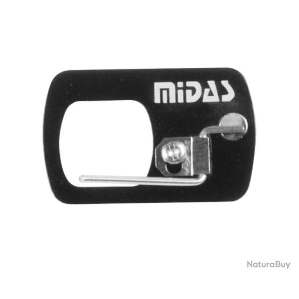 Repose-fl�che adh�sif recurve Cartel Midas MX Mag RH Bleu