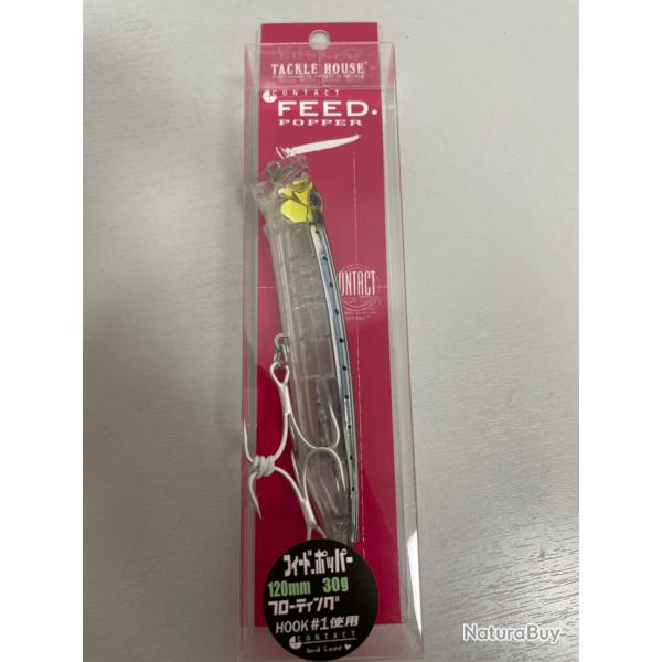 !! NEUF !! LEURRE TACKLE HOUSE FEED POPPER 120 col NR-2