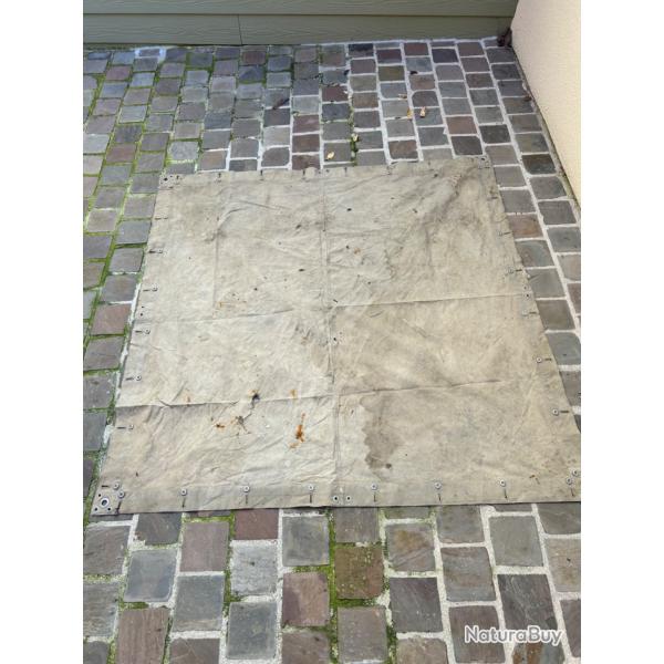 Demi toile de tente Allemand German 1914/1918 Modle 1888 Premire Guerre Mondiale (2)