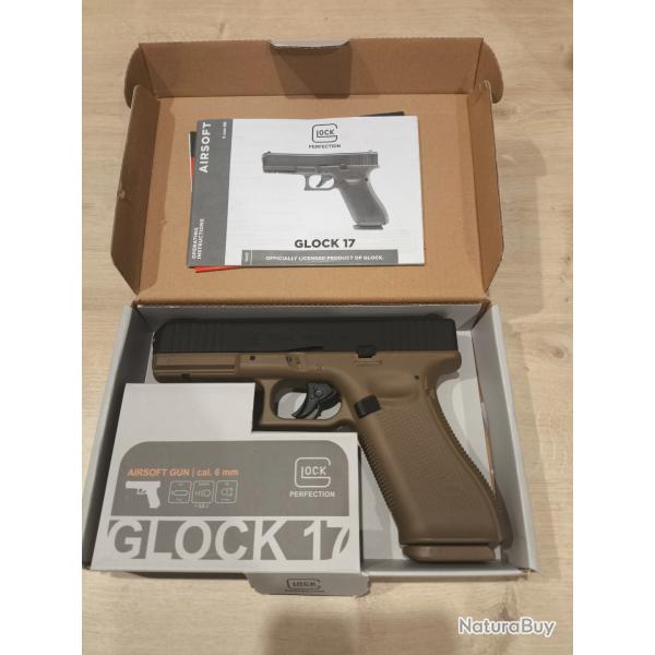 Glock 17 gen 5 6mm CO2 coyote