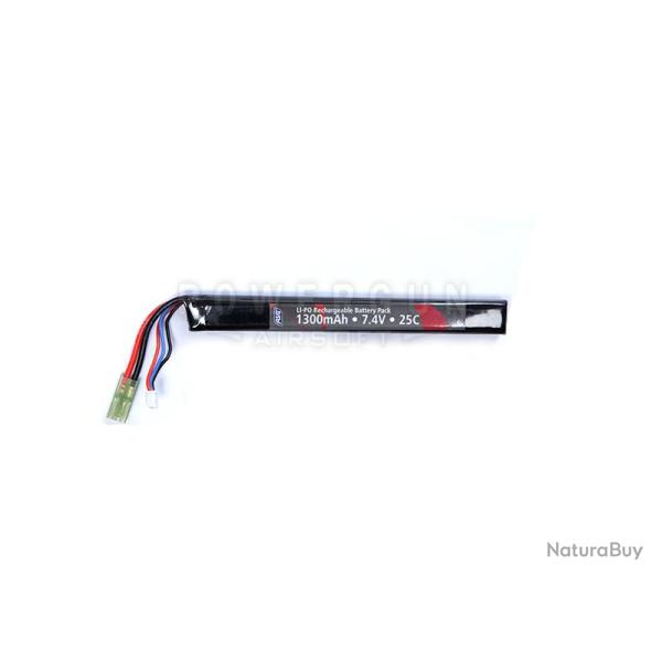LiPo 7.4V 1300 mAh simple stick ASG
