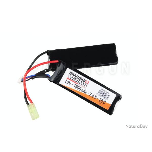 Batterie Double Lipo 7.4 V 1800mAh