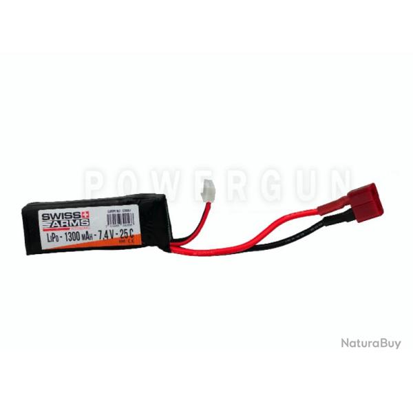 Batterie Lipo 7.4v 1300mAh