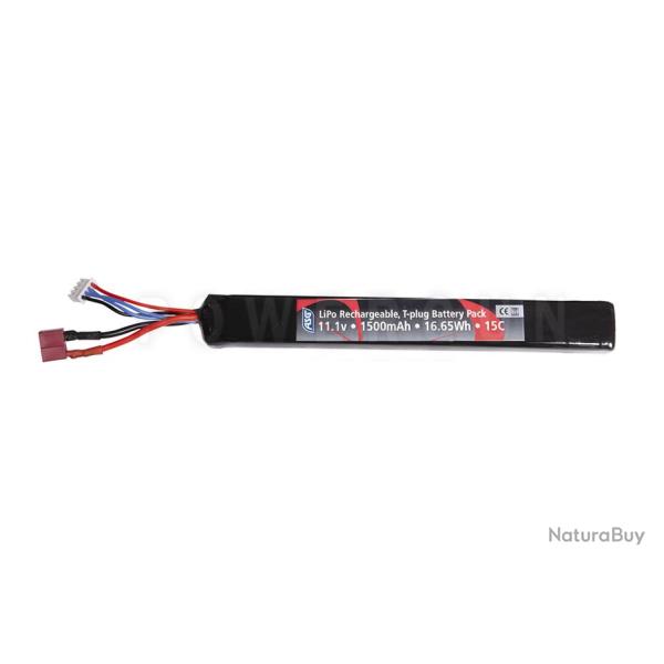 Batterie LiPo 11.1v 1500mAh 15C ASG