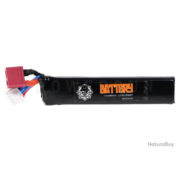 Batterie LiPo 11.1v 800mAh 15C T-Dean Duel Code