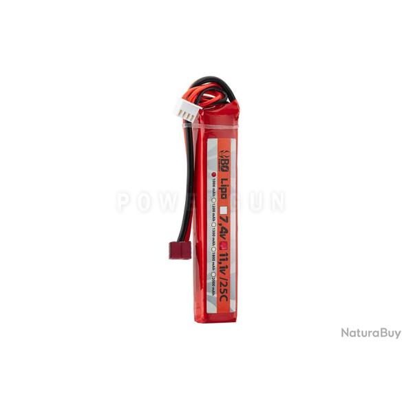 Batterie LiPo Stick 11.1V 1000 mah 25C Bo Manufacture