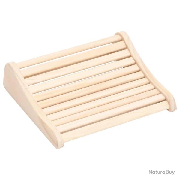 Appui-t�te de sauna Bois massif de pin