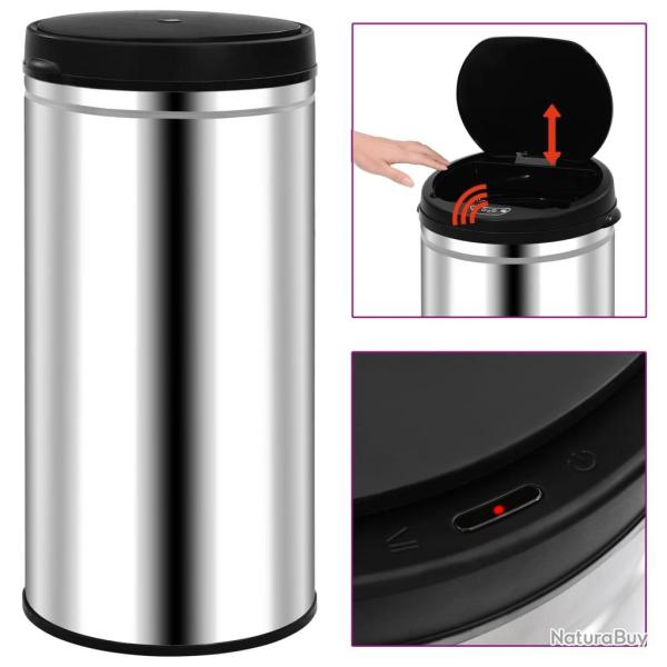 Poubelle � capteur automatique 70 L Acier inoxydable