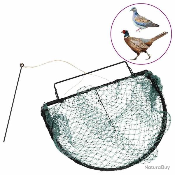 Pi�ge � oiseaux vert 40 cm acier alsavelo