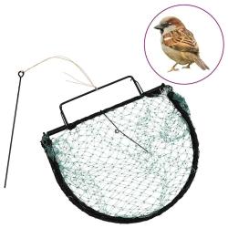 Pi&egrave;ge &agrave; oiseaux vert 30 cm acier