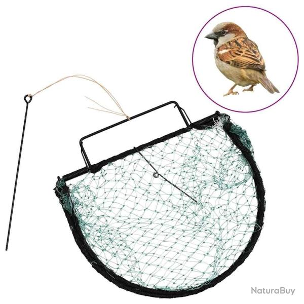 Pi�ge � oiseaux vert 30 cm acier